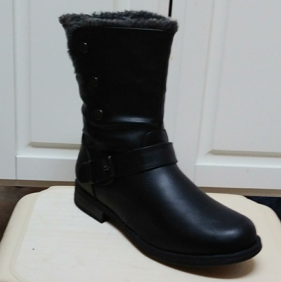 Forever 21 Shoes New Womens Fold Down 2n Combat Fashion Boot Poshmark